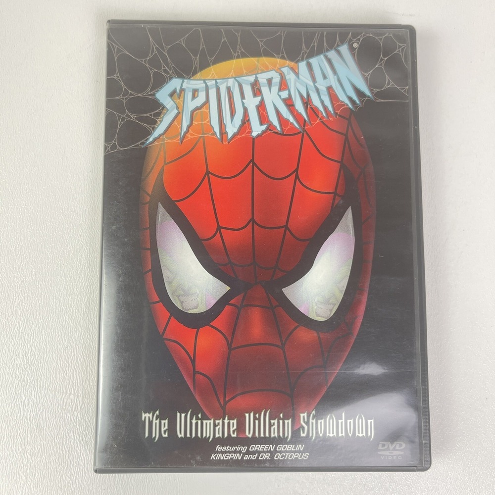 Spider Man The Ultimate‎ Villain Showdown DVD 2002 Animation